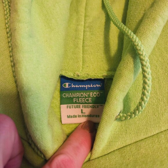 Vintage Champion UWGB University of Wisconsin Green Bay Large Hoodie - Picture 3 of 3